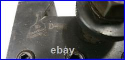 Dorian D60EA-4-CNC 2 Boring Bar Quick Change Tool Post Holder. Lot#9