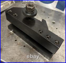Dorian QITP50-3L Long Quick Change Tool Post Holder Fits DA Aloris