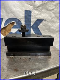Dorian QITP50-3L Long Quick Change Tool Post Holder Fits DA Aloris