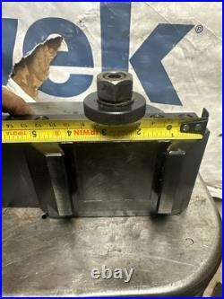 Dorian QITP50-3L Long Quick Change Tool Post Holder Fits DA Aloris
