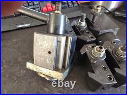 Dorian Quadra QITP30N 24 Position Quick Change Tool Post with 5 Holders