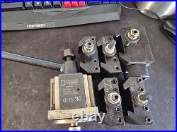 Dorian Quadra QITP30N 24 Position Quick Change Tool Post with 5 Holders