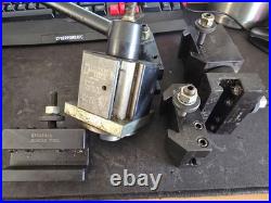 Dorian Quadra QITP30N 24 Position Quick Change Tool Post with 5 Holders