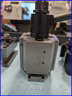 Dorian Quadra QITP40N 24 Position Quick Change Tool Post with 5 Holders