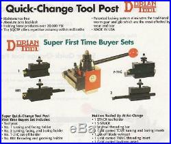 Dorian Quick Change Tool Post SET CA 16 To 20 NEW