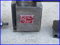 Dorian Sd35cxa Quick Change 2 Position Tool Post + 2 Holders Qitp35-1 & D-35-1-2