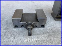 Dorian Sd35cxa Quick Change 2 Position Tool Post + 2 Holders Qitp35-1 & D-35-1-2