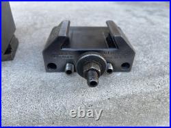 Dorian Sd35cxa Quick Change 2 Position Tool Post + 2 Holders Qitp35-1 & D-35-1-2