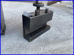 Dorian Sd35cxa Quick Change 2 Position Tool Post + 2 Holders Qitp35-1 & D-35-1-2