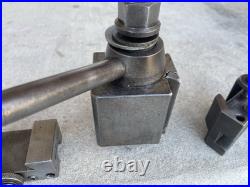 Dorian Sd35cxa Quick Change 2 Position Tool Post + 2 Holders Qitp35-1 & D-35-1-2