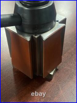 Dorian Tool Post Holder #SDN25AXA Wedge Type Quick Change Excellent Condition