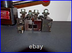 Dorian USA SD25AXA Quick Change Lathe Tool Post / 4 Tool Holders