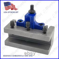 E5 40Position Quick Change Tool Post Kit For 200-400mm Lathe 8 -16 Multifix