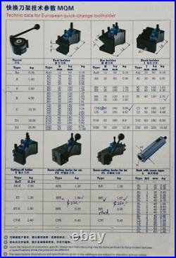 EFE-16ER External Threading Tool Holder for E Multifix Quick Change Tool Post