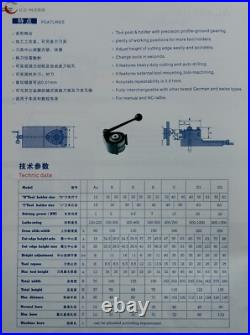EFE-16ER External Threading Tool Holder for E Multifix Quick Change Tool Post