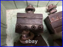 ENCO 45 Series Quick Change Metal Lathe Tool Post & Holders 13 Total Holders