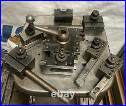 ENCO 45 Series Quick Change / Turret Metal Lathe Tool Post & Holders Machinist