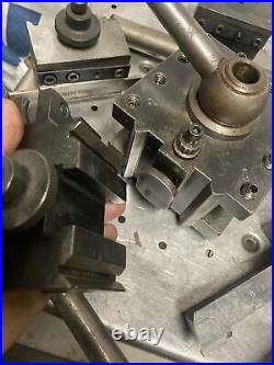 ENCO 45 Series Quick Change / Turret Metal Lathe Tool Post & Holders Machinist