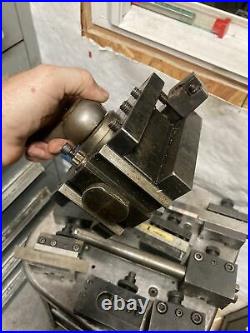 ENCO 45 Series Quick Change / Turret Metal Lathe Tool Post & Holders Machinist