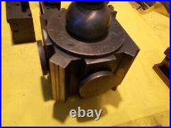 ENCO USA 60 Series QUICK CHANGE LATHE TOOL POST & 10 HOLDERS engine turning