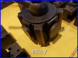 ENCO USA 60 Series QUICK CHANGE LATHE TOOL POST & 10 HOLDERS engine turning