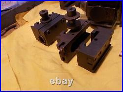 ENCO USA 60 Series QUICK CHANGE LATHE TOOL POST & 10 HOLDERS engine turning