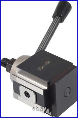 Efficient Quick Change Tool Post Set for Lathes 6-12 5 Tool Holders Included