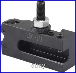 Efficient Quick Change Tool Post Set for Lathes 6-12 5 Tool Holders Included