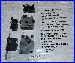 Emco Compact 5 CNC Lathe Quick Change Tool Post Set C10Y