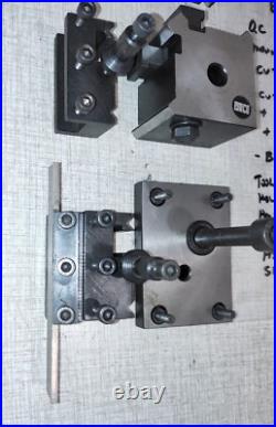 Emco Compact 5 CNC Lathe Quick Change Tool Post Set C10Y
