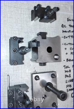 Emco Compact 5 CNC Lathe Quick Change Tool Post Set C10Y