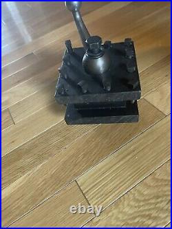 Enco Manufacturing Company 4-Way Tool Post Model 4 1/2-R CNC Lathe Tool Part USA