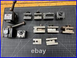 Enco Quick Change Tool Posts and Holders Q35, 35-B, 35-A, 35-D, 35-E, and more