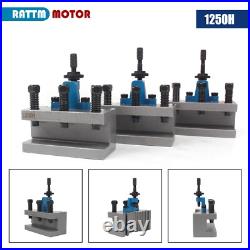 European-Style Quick Change Tool Post Kit WM210V CD210V Lathe Tool Holder Rest European-Style Quick Change Tool Post Kit WM210V CD210V Lathe Tool Holder Rest