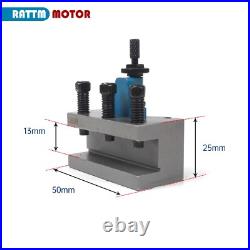 European-Style Quick Change Tool Post Kit WM210V CD210V Lathe Tool Holder Rest