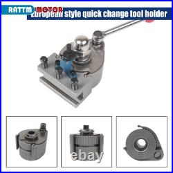 European-Style Quick Change Tool Post Kit WM210V CD210V Lathe Tool Holder Rest