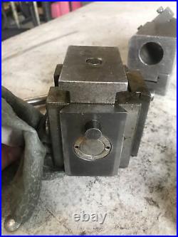 FIMS Quick Change Tool Post Holder With IMS -4-A & Boring Bar Holder