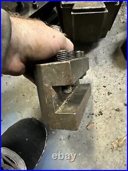 FIMS Quick Change Tool Post Size 5 Larger Metal Lathe Tool 3 Holders Machinist