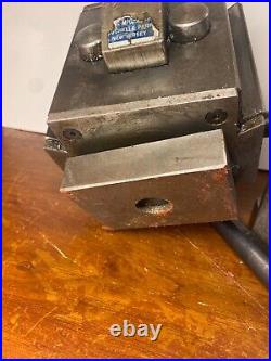 Fims model 60 heavy duty lathe quick change holder with fims-5A holder, +2 tools