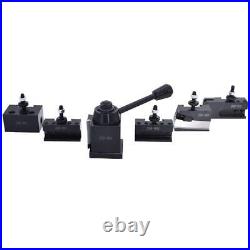 Findmall 6Pcs OXA 250-000 Wedge Type Tool Post Set Quick Change Tool Post Set