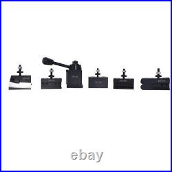 Findmall 6Pcs OXA 250-000 Wedge Type Tool Post Set Quick Change Tool Post Set