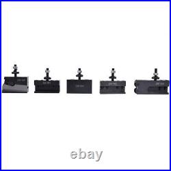 Findmall 6Pcs OXA 250-000 Wedge Type Tool Post Set Quick Change Tool Post Set