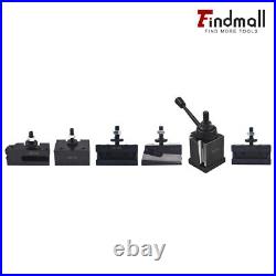 Findmall BXA 250-222 Wedge Tool Post Holder Set Quick Change For Lathe 10-15