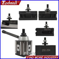 Findmall BXA Tool Post Set 250-200 Complete Quick Change System for Lathes
