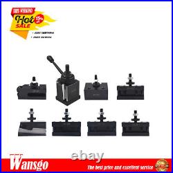 For Lathe 10 15 With 7PC Tool Holders BXA 250-222 Wedge Type Tool Post