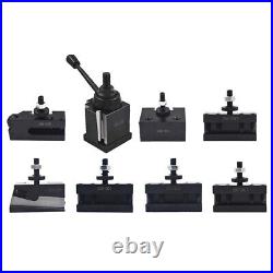 For Lathe 10 15 With 7PC Tool Holders BXA 250-222 Wedge Type Tool Post