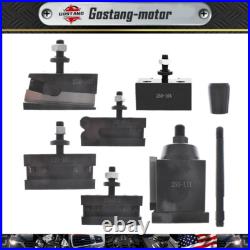 For Lathe 6- 12 AXA Size 250-111 Set Wedge Type Quick Change Tool Post Set