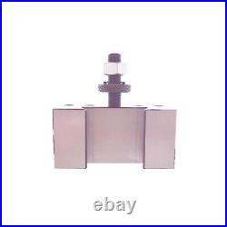 Wedge Type Quick Change Tool Post AXA 250-111 For Lathe - Fits 6-12 Inch Swing Lathes, Steel Construction - View #2