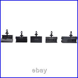 For Mini Lathe 8 And Two Extra 250-000 250-001 OXA Wedge Type Tool Post Set