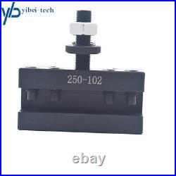 For Swing Dia 12 AXA Size 250-111 Wedge Type Quick Change Tool Post Set New